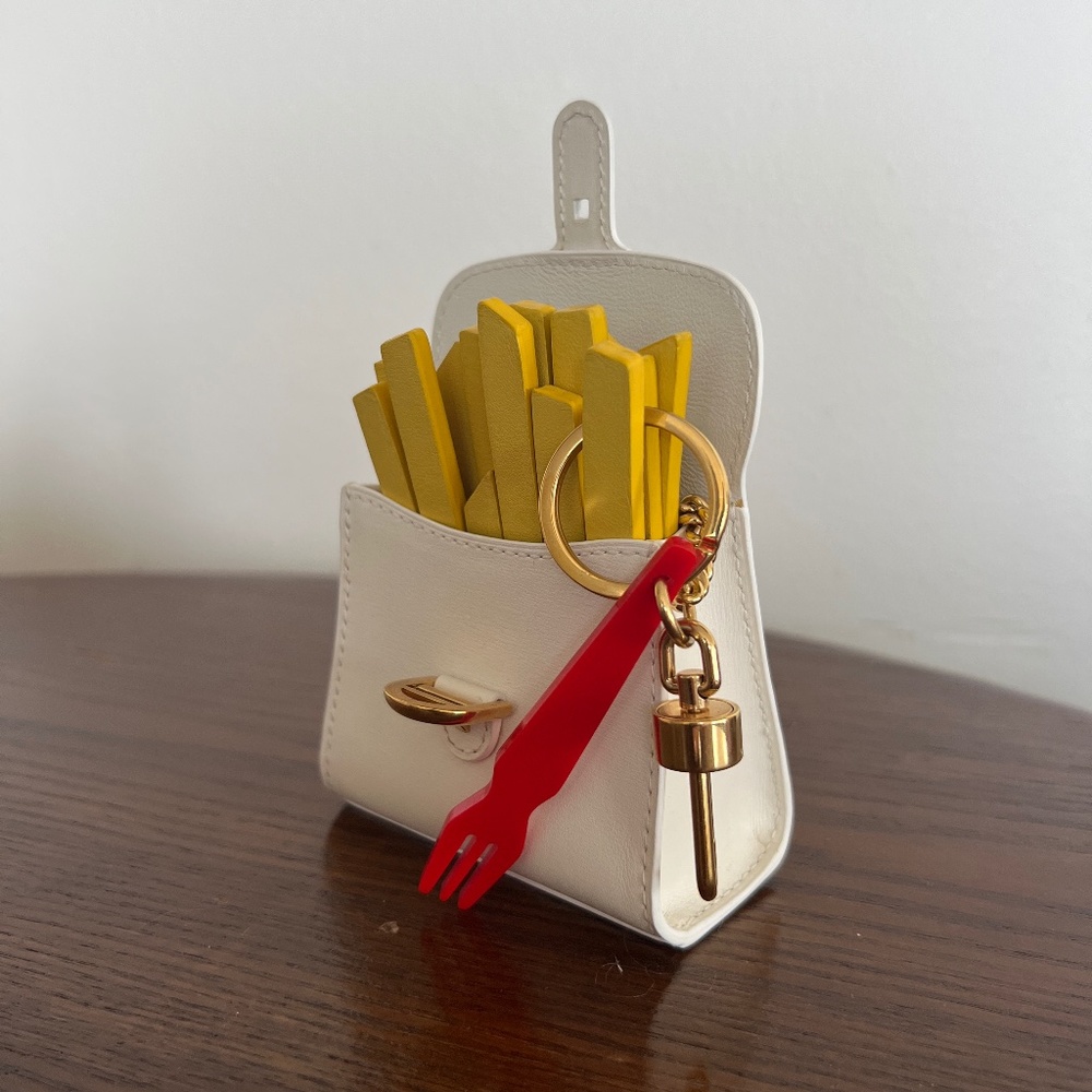 Delvaux french fry coin purse